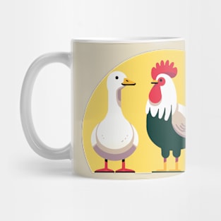 Friends - Marcel, The Chick, The Duck - Version 2 Mug